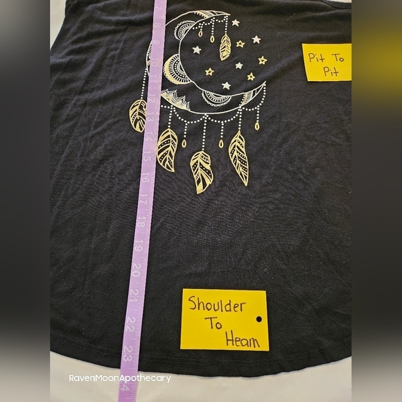 Jerry Leigh Moon Tank Top Juniors Medium - Picture 7 of 8